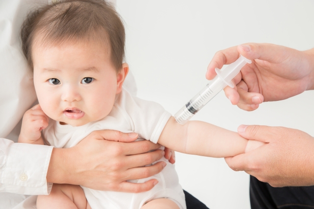 赤ちゃんと予防接種